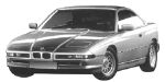 BMW E31 P0B54 Fault Code